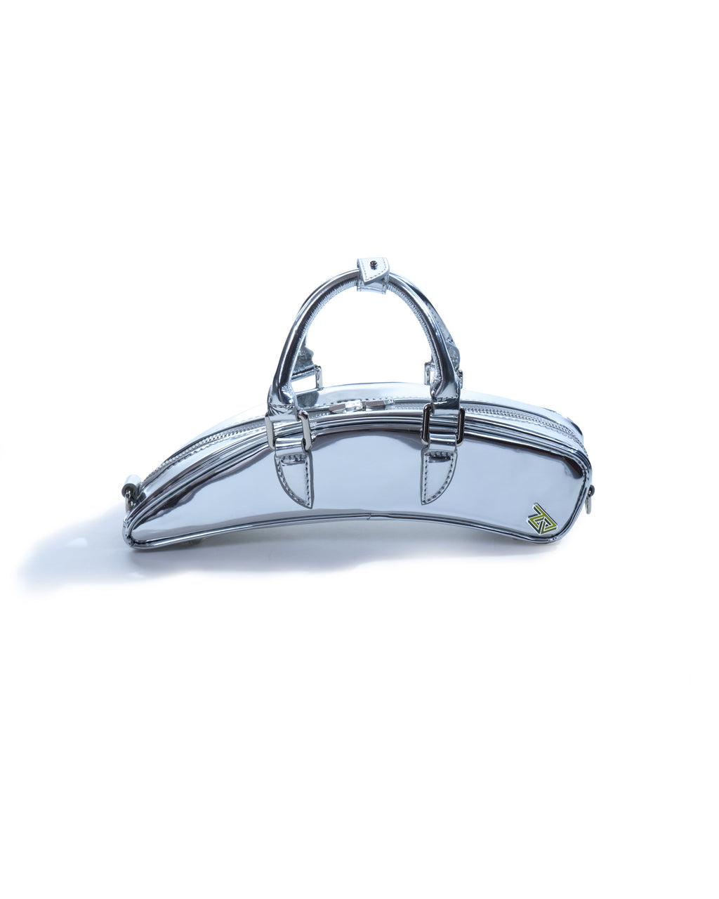 Mini Arca bag in Mirrored Mercury