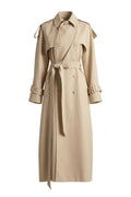 Splice Trench Coat in Barley